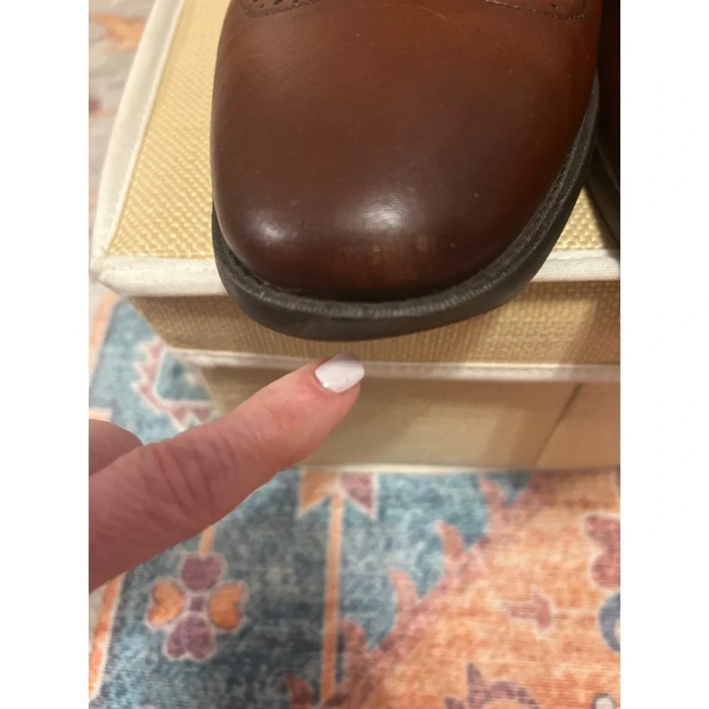 Florsheim Shoes Mens Size 11.5M Brown Wingtip Oxford Leather Comfortech Flexsole